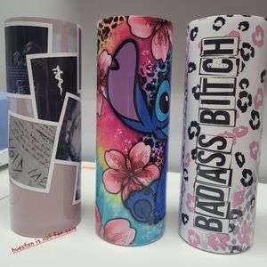 Stich or badas. B.... 20 tumblers hot or cold
